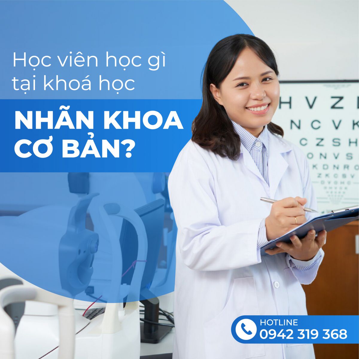 Học viên học gì tại khoá "Nhãn khoa cơ bản"