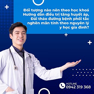 Khóa Hướng dẫn điều trị tăng huyết áp, đái tháo đường, bệnh phổi tắc nghẽn mãn tính theo nguyên lý y học gia đình