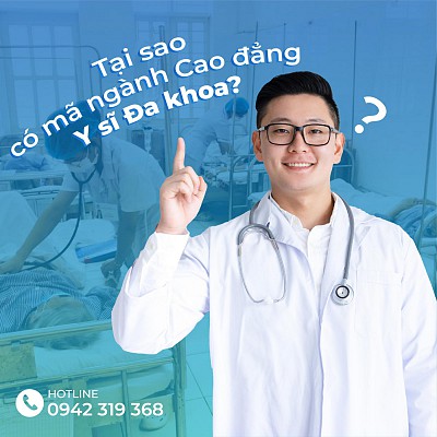 Tại sao có mã ngành Cao đẳng Y sĩ Đa khoa?