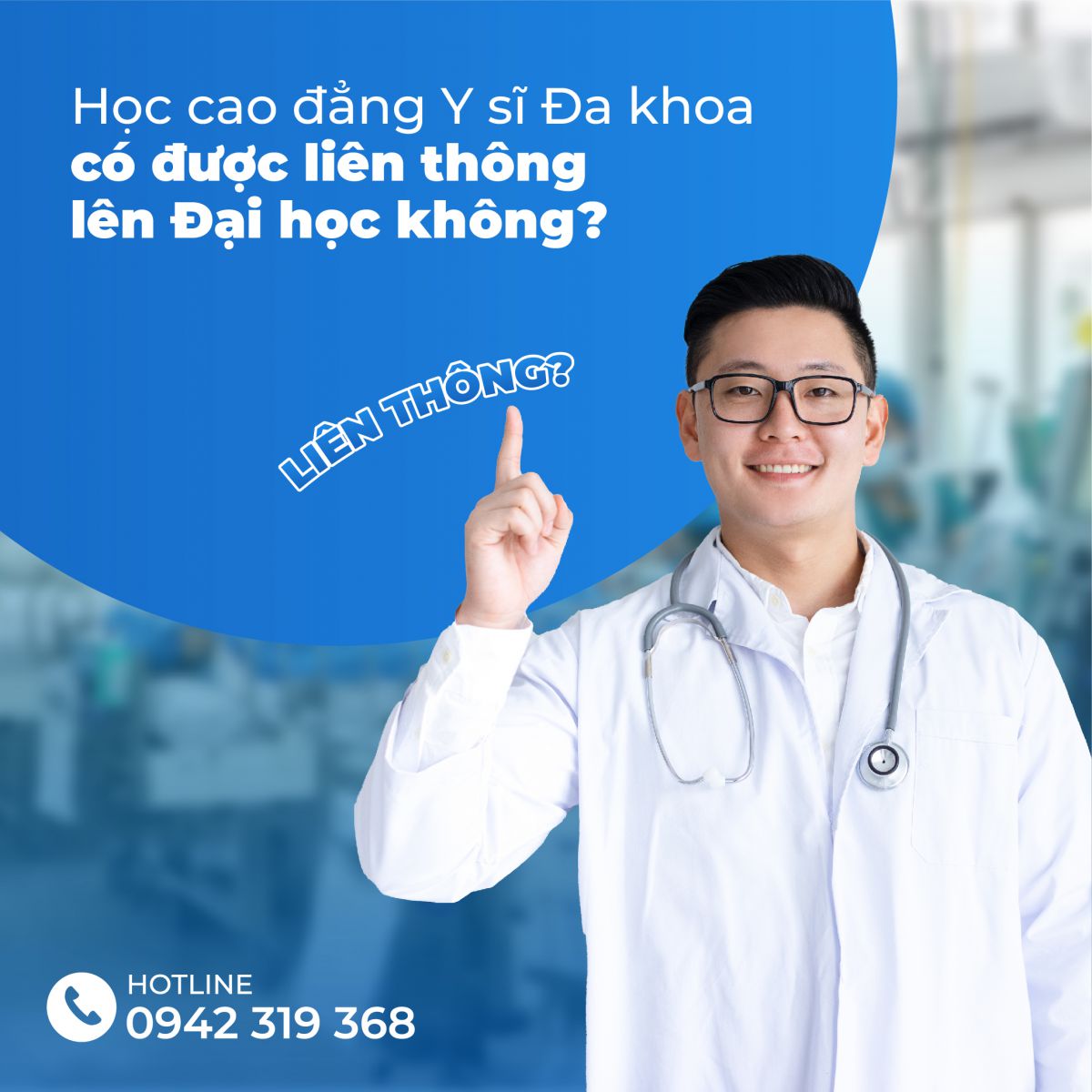 Học cao đẳng Y sĩ đa khoa có được liên thông lên đại học không?