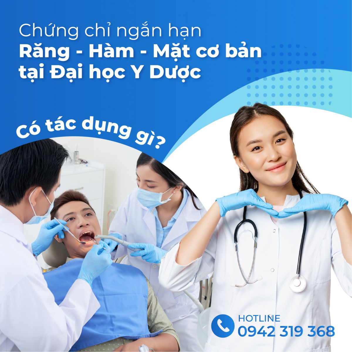 Khoá đào tạo chứng chỉ ngắn hạn Răng - Hàm - Mặt